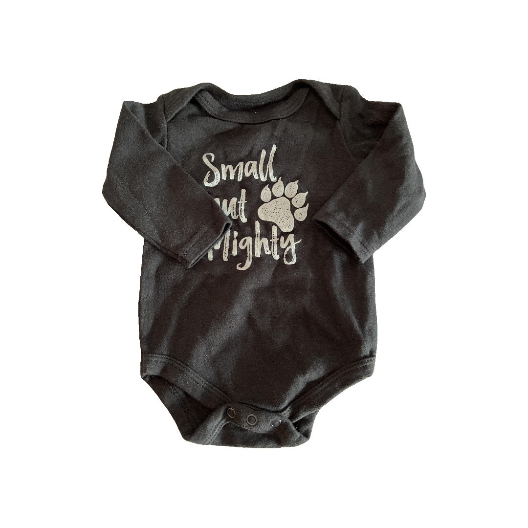 Yoga Sprout Boys Black | Graphic Onesie Size: 0-3 months Black | Graphic