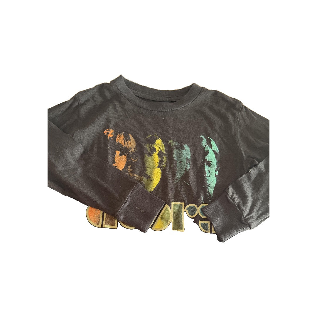 Rowdy Sprout Boys Black | Graphic Long Sleeve Shirt Size: 12-18 months Black | Graphic