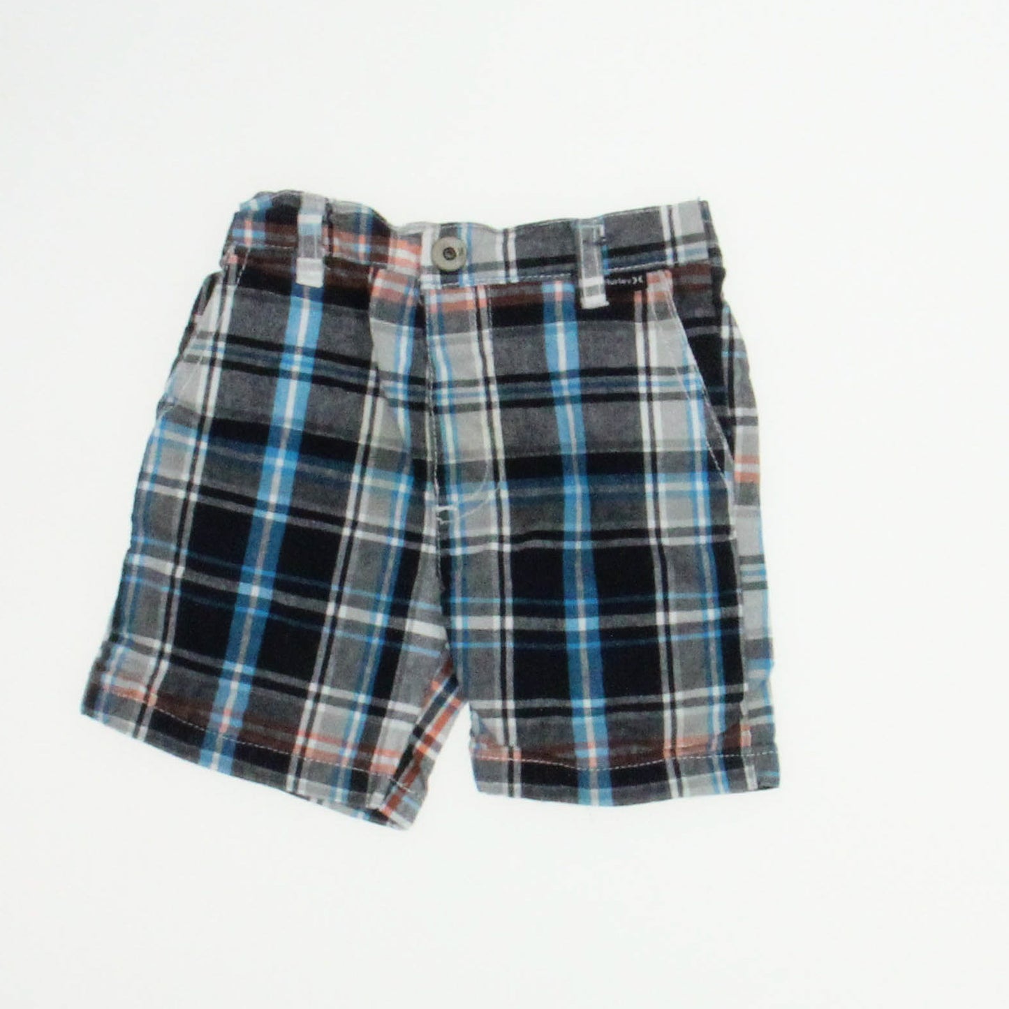 Hurley Boys Black | Gray | Blue Shorts Size: 12 Months Black | Gray | Blue