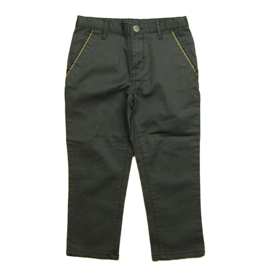 Toughskins Boys Black | Gray Pants Size: 4T