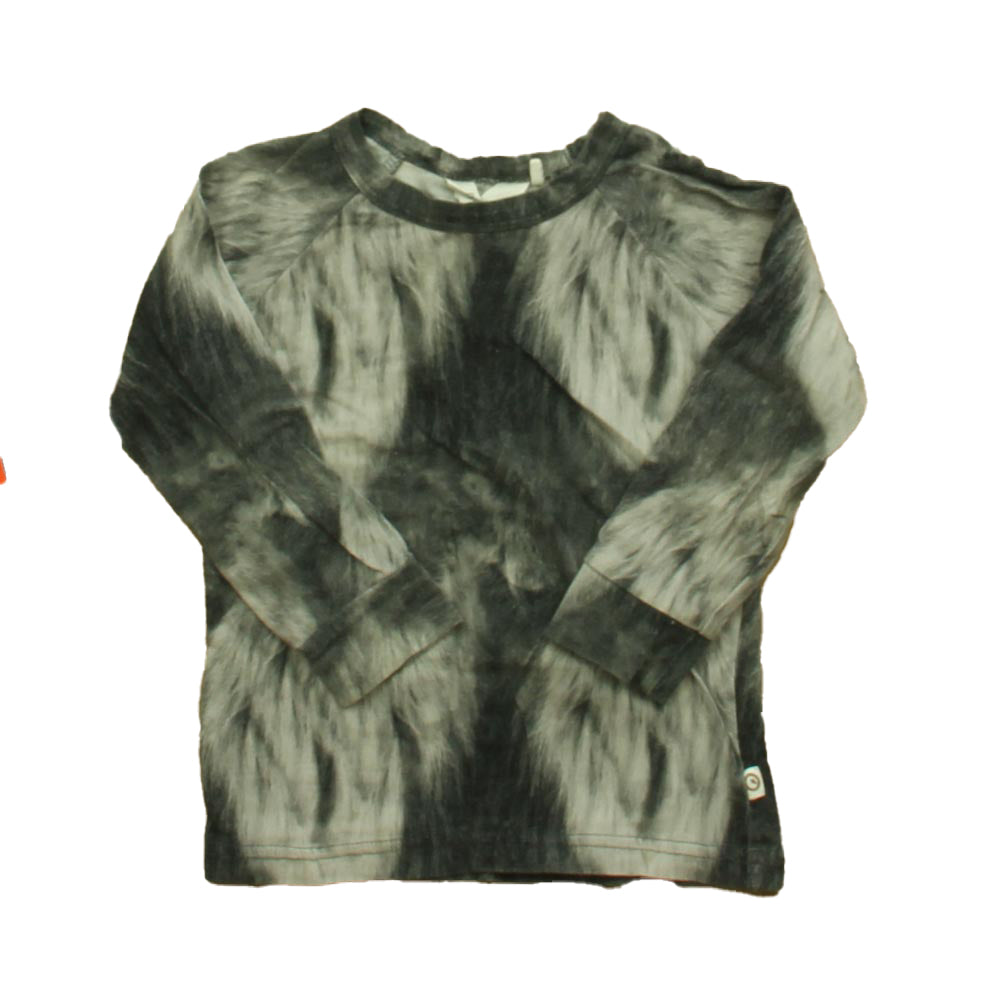 Musli Boys Black | Gray Long Sleeve T-Shirt Size: 3T Black | Gray