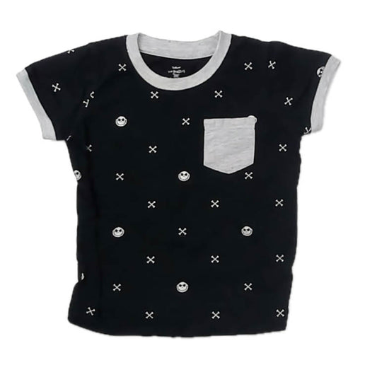The Nightmare Before Christmas Boys Black | Gray T-Shirt Size: 3T Black | Gray