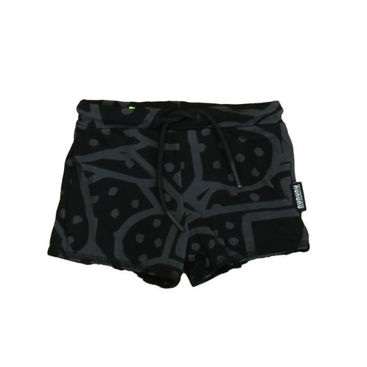 NuNuNu Boys Black | Gray Trunks Size: 18 -24 Months Black | Gray
