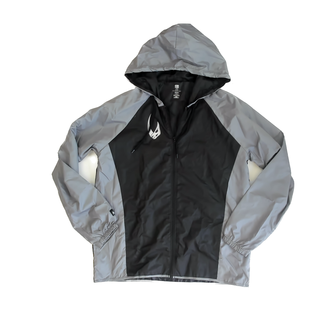 Star Wars Boys Black | Gray Jacket Size: Large (assumed Youth) Black | Gray