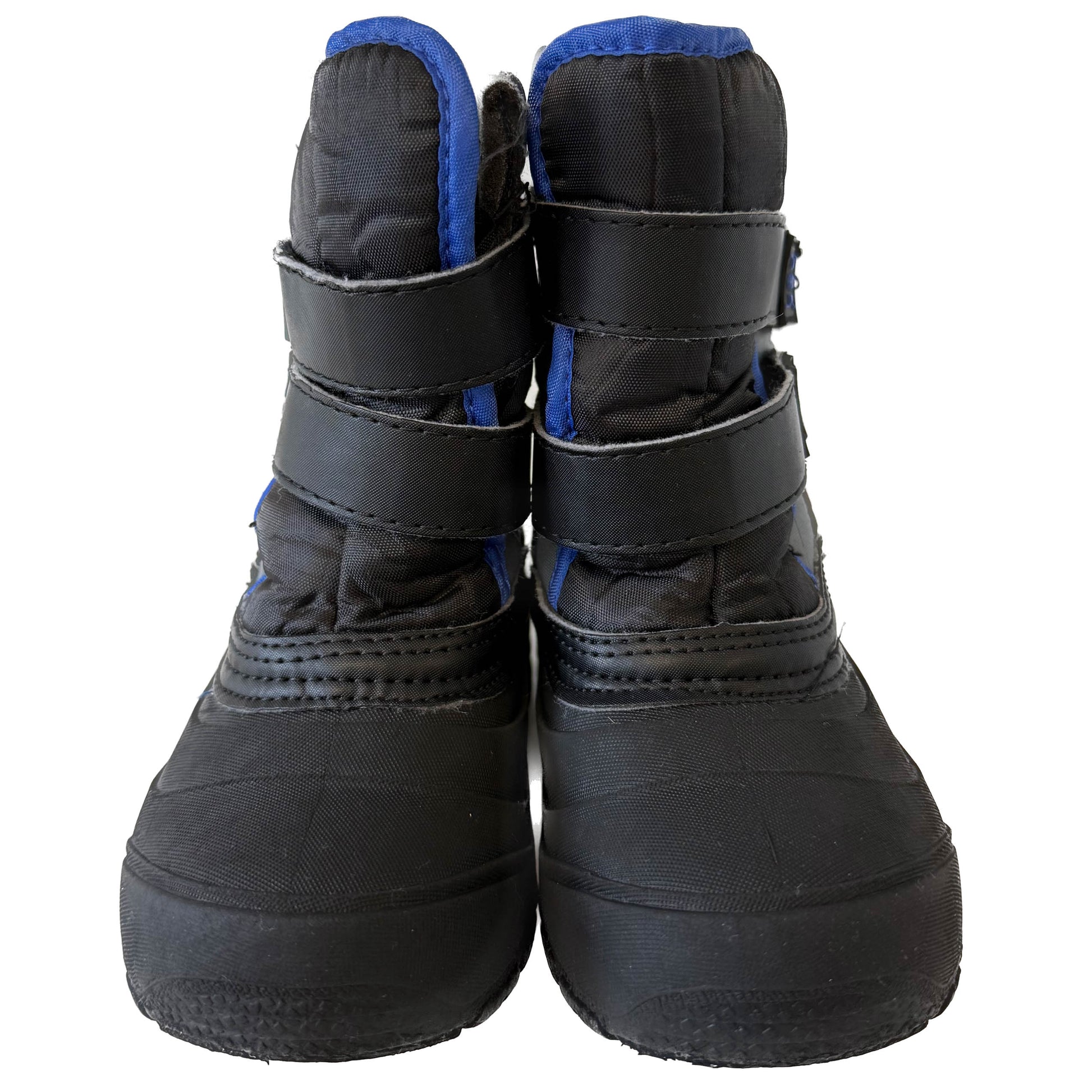 Wonder Nation Boys Black | Gray Boots Size: 8 Toddler Black | Gray