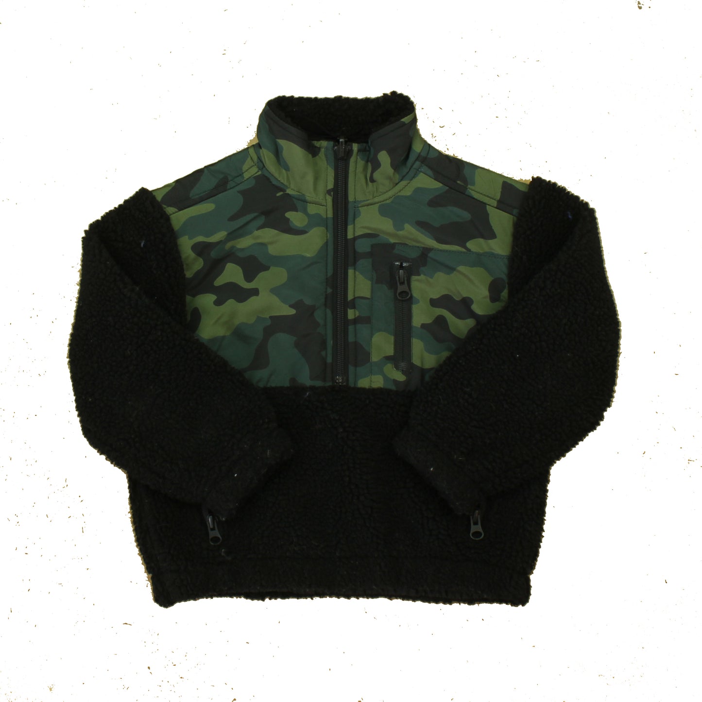 Rockets Of Awesome Boys Black | Green | Camo Fleece Size: 3T