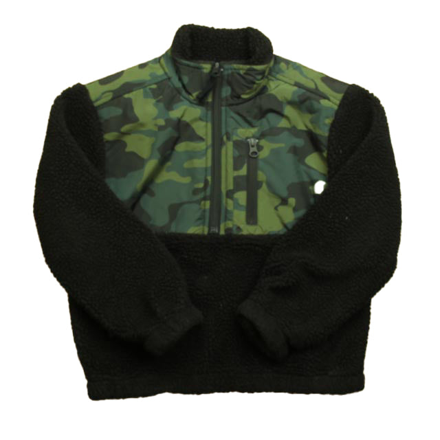 Rockets Of Awesome Boys Black | Green Camo Fleece Size: 6 Years