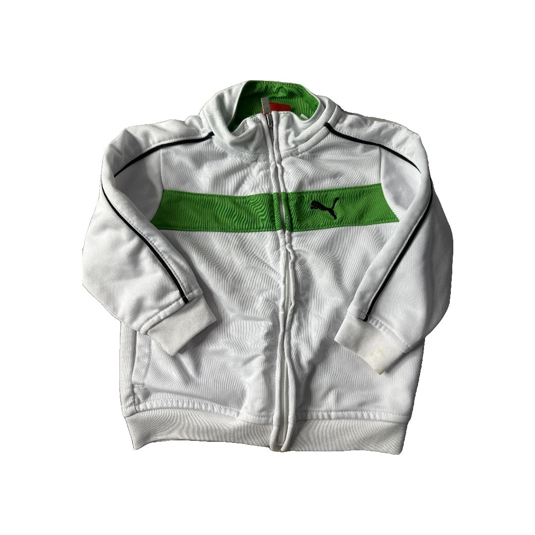 Puma Boys Black | green | White Jacket Size: 12 months Black | green | White