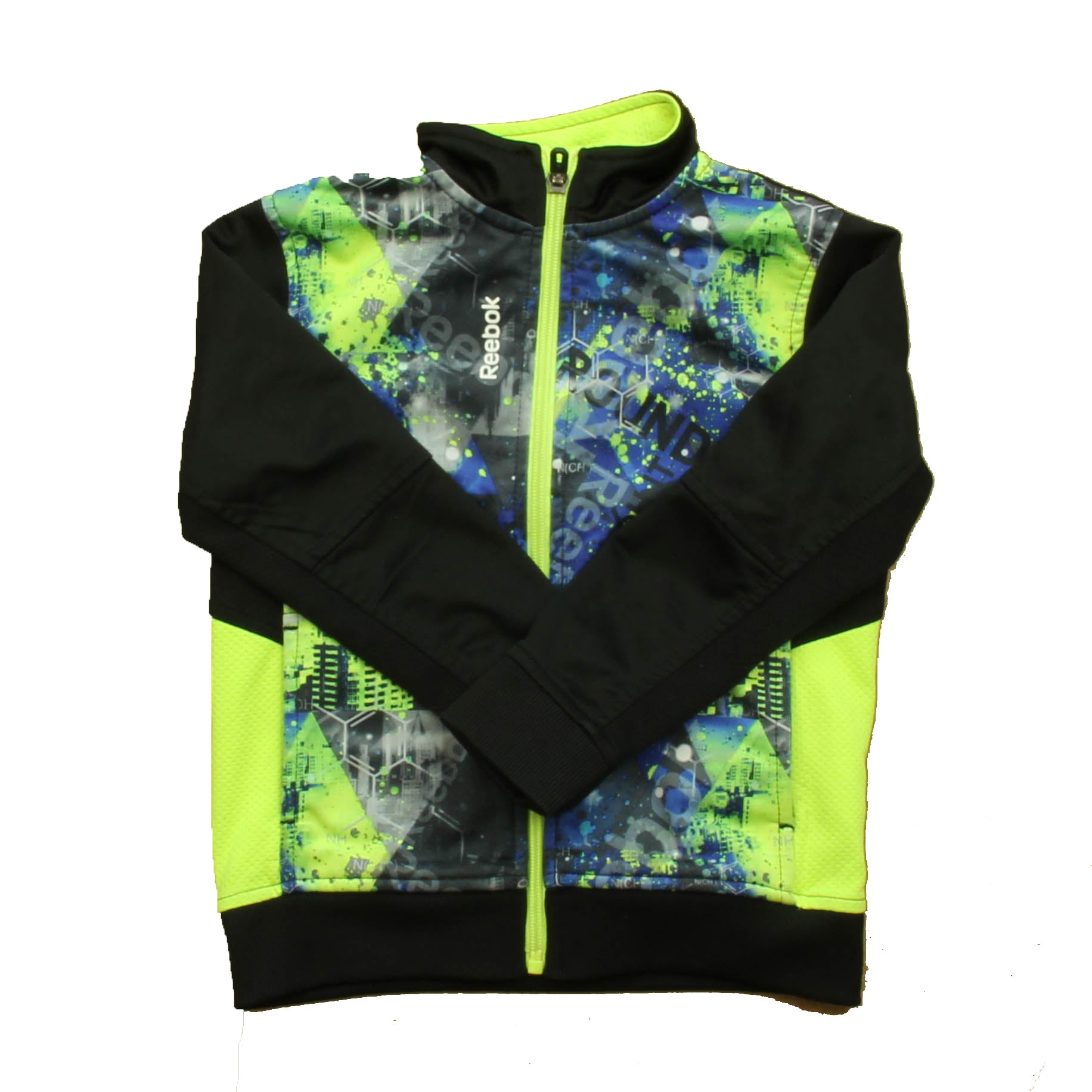 Reebok Boys Black | Green Athletic Pants Size: 4T Black | Green