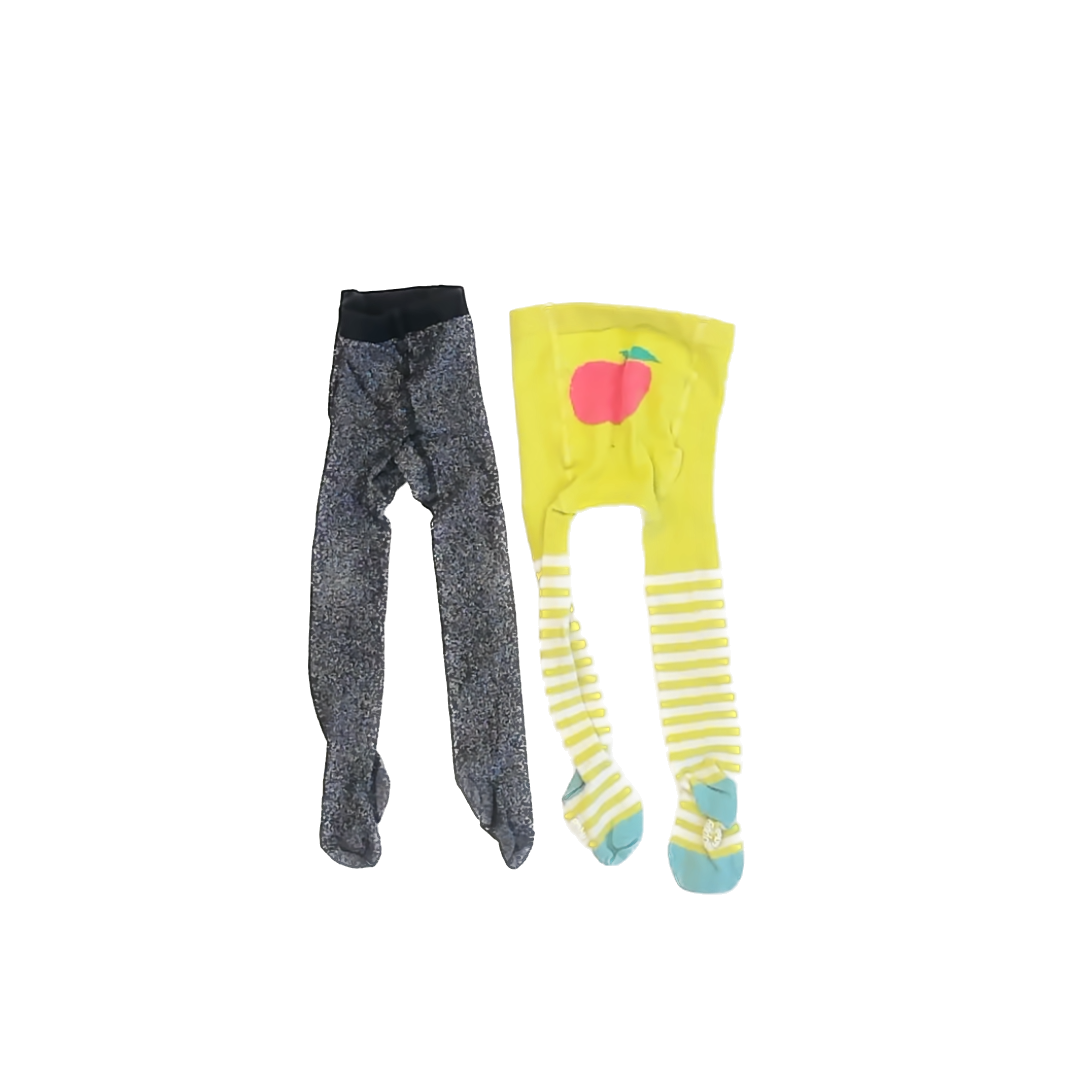 Hanna Andersson | Boden Girls Black | Green Tights Size: 12-24 Months Black | Green