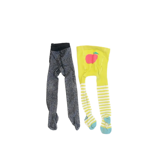 Hanna Andersson | Boden Girls Black | Green Tights Size: 12-24 Months Black | Green