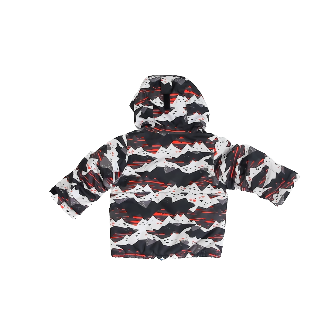 Columbia Boys Black | Grey | Orange Winter Coat Size: 2T Black | Grey | Orange