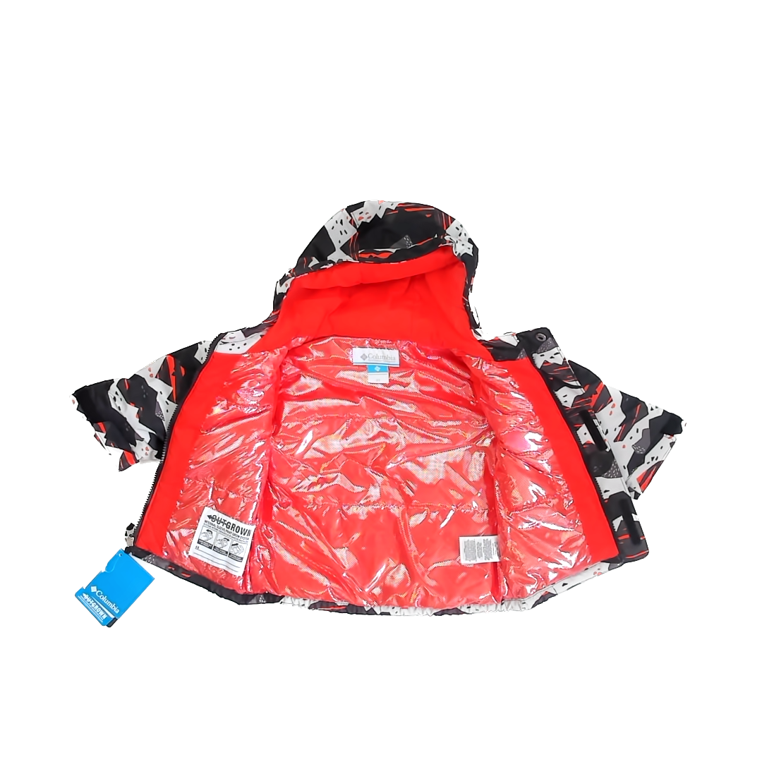 Columbia Boys Black | Grey | Orange Winter Coat Size: 2T Black | Grey | Orange