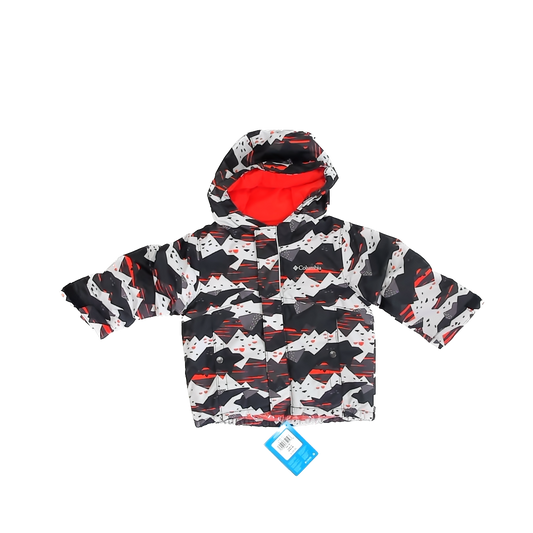 Columbia Boys Black | Grey | Orange Winter Coat Size: 2T Black | Grey | Orange