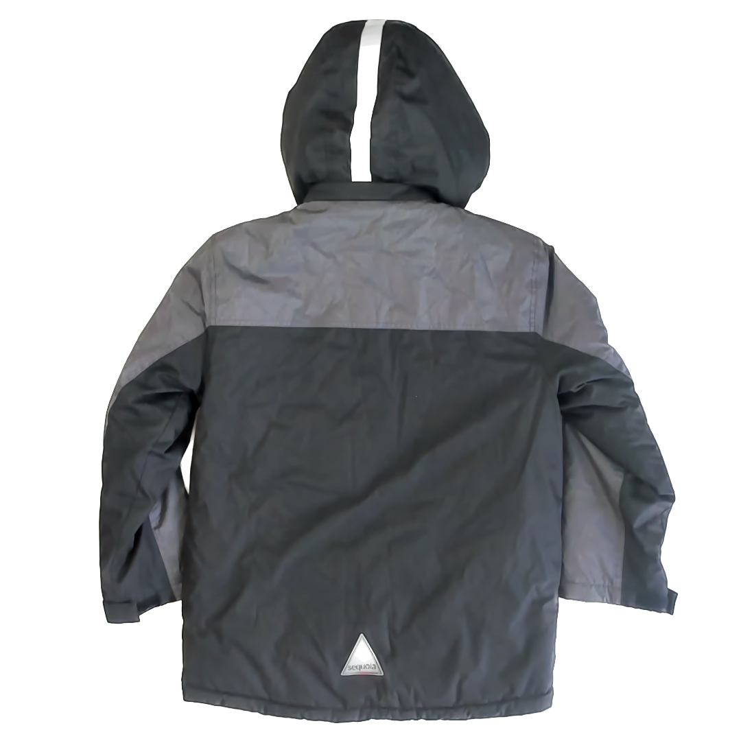 Sequoia Boys Black | Grey Snow & Ski Coat Size: 12-14 Years Black | Grey