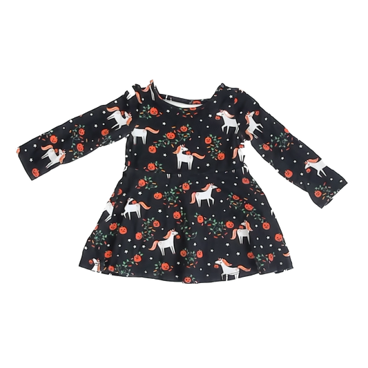 The Children's Place Girls Black | Halloween Dress Size: 12-18 Months Black | Halloween