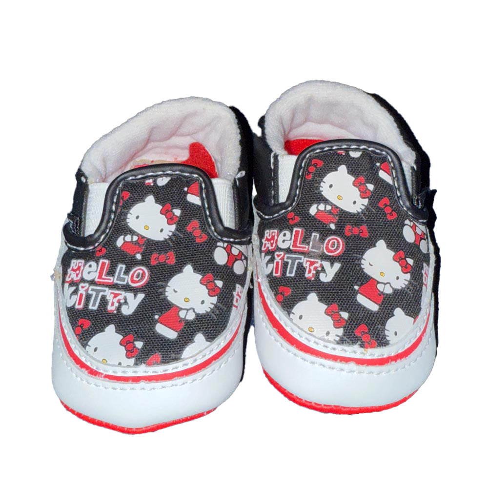 Vans Girls Black Hello Kitty Sneakers Size: 2 Infant Black Hello Kitty