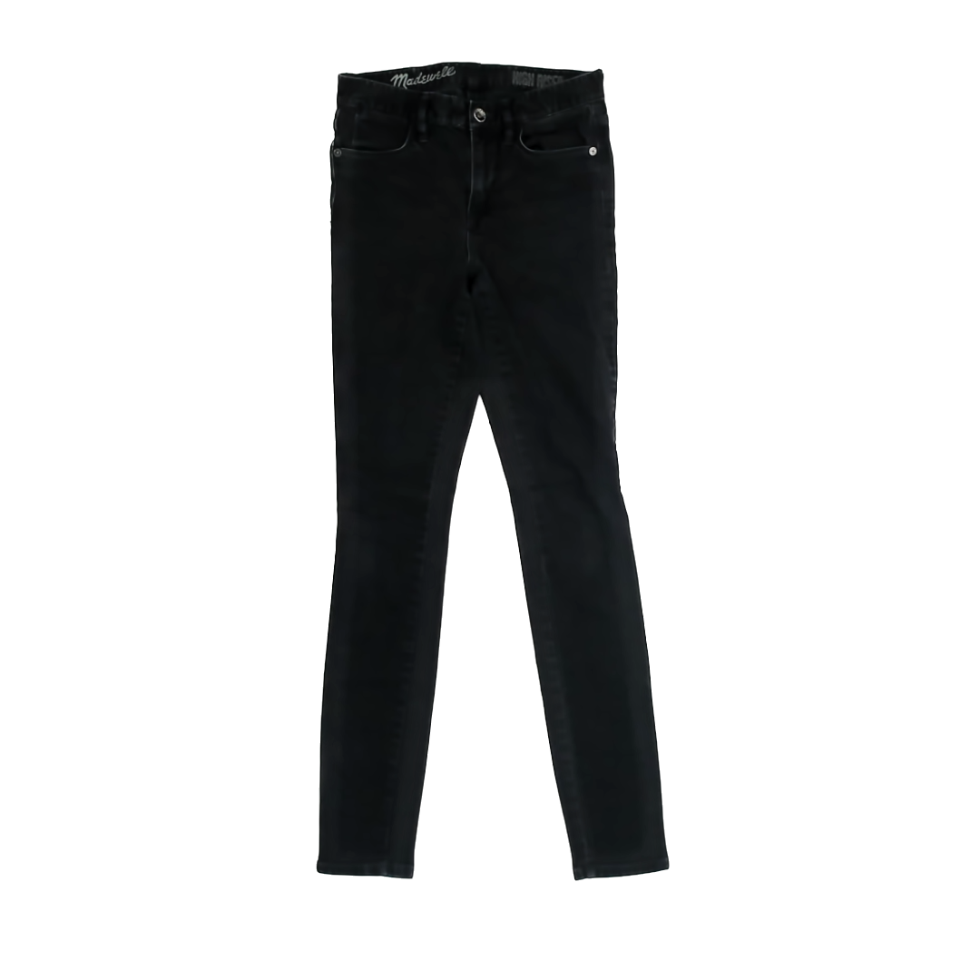 Madewell Girls Black "High Rise" Jeans Size: Junior 25x32 Black "High Rise"