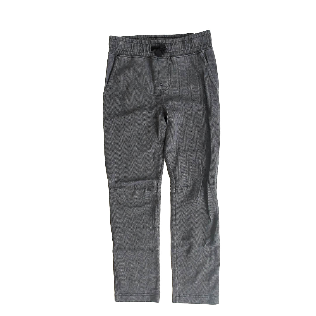 Tea Collection Boys Black Houndstooth Casual Pants Size: 12 Years Black Houndstooth