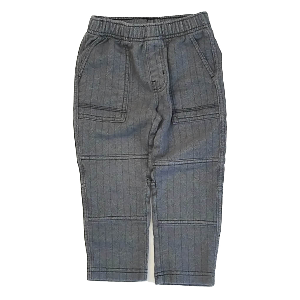 Tea Collection Boys Black Houndstooth Pants Size: 3T Black Houndstooth