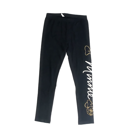 Jumping Beans Girls Black Minnie Mouse Leggings Size: 7 Years Black Minnie Mouse