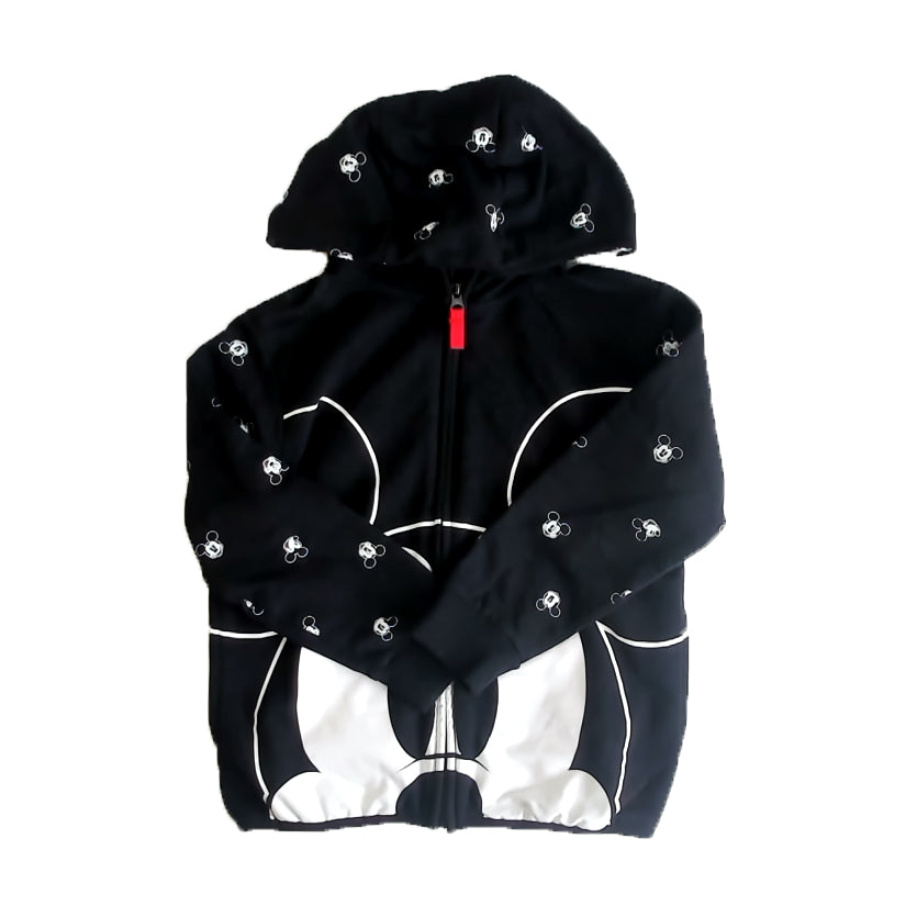 Disney Boys Black Minnie Hoodie Size: 5-6 Years Black Minnie