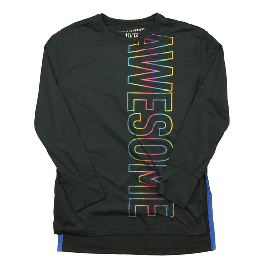 Rockets Of Awesome Girls Black | Multi | Awesome Sweatshirt Size: 10-12 Years