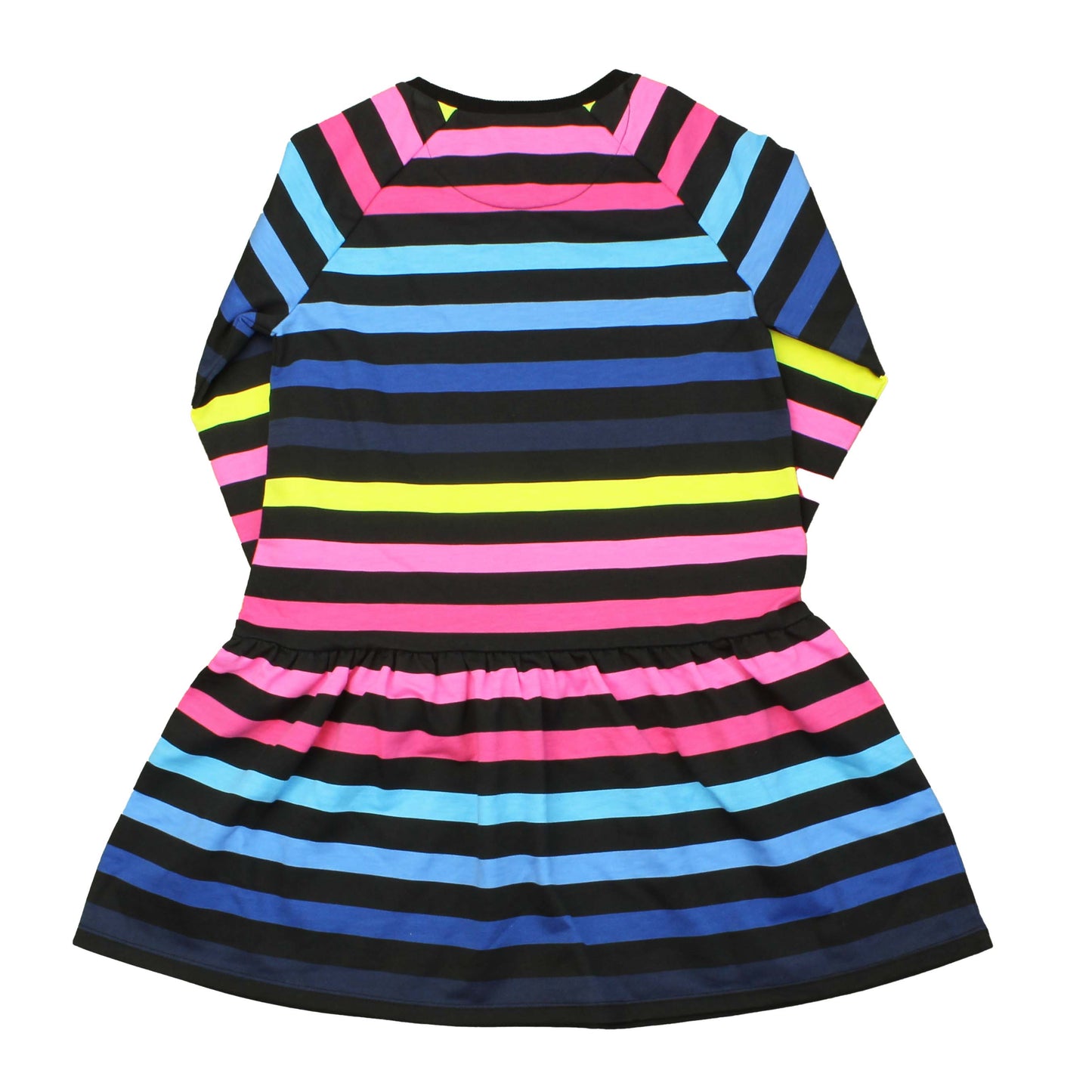 Rockets Of Awesome Girls Black | Multi | Stripes Dress Size: 12 Years