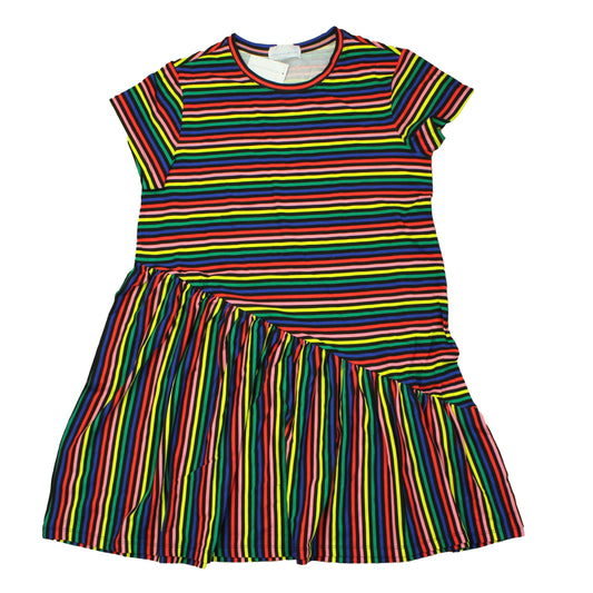 Rockets Of Awesome Girls Black | Multi | Stripes Dress Size: 12 Years Black | Multi | Stripes