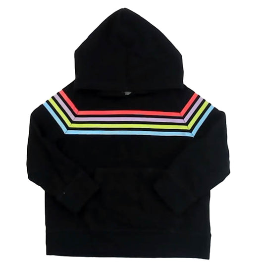 Rockets Of Awesome Boys Black | Multi Stripes Hoodie Size: 3 Years Black | Multi Stripes