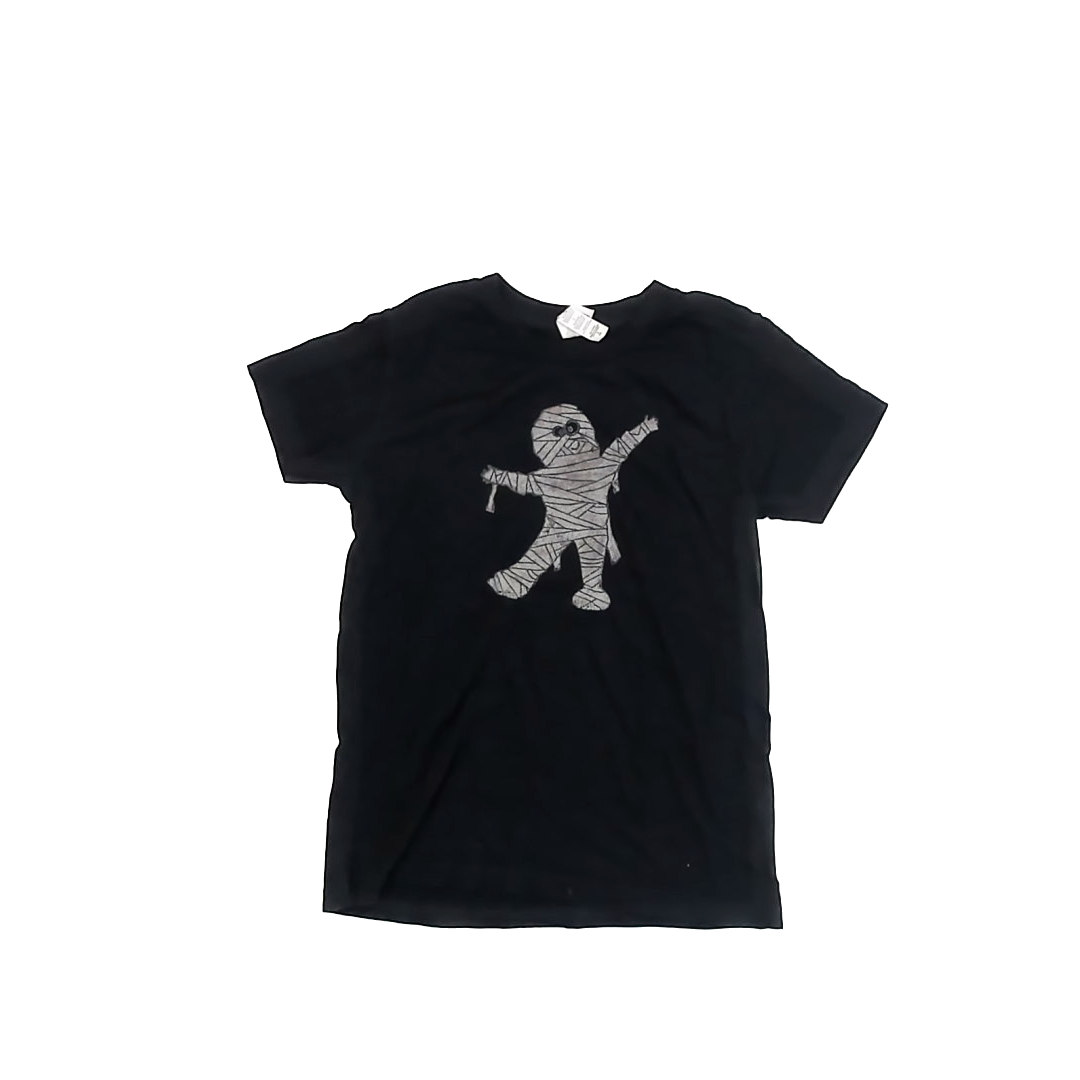 Bella + Canvas Boys Black | Mummy T-Shirt Size: S (6-8) Black | Mummy