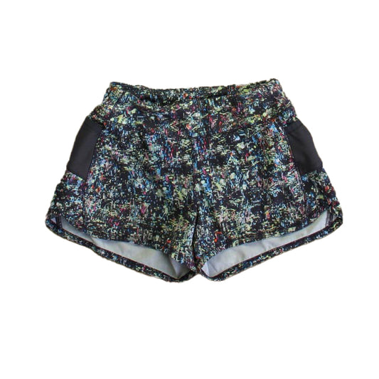 Athleta Girl Girls Black Mutli Athletic Shorts Size: 6 Years