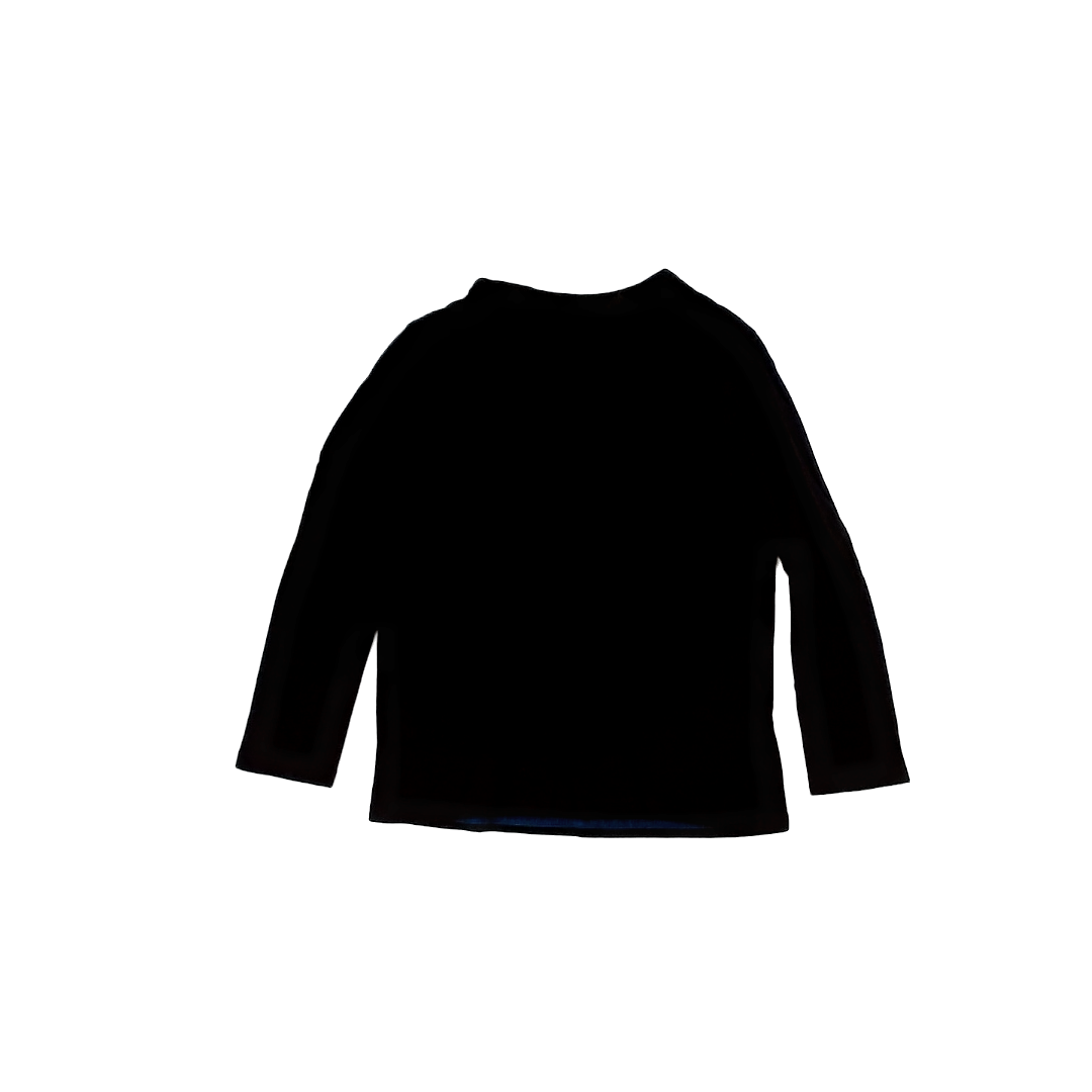 Rockets Of Awesome Boys Black | Orange words, green slime Long Sleeve Shirt Size: 6 Years Black | Orange words, green slime