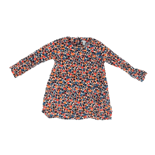 COS Girls Black | Orange Dress Size: 12-24 Months Black | Orange