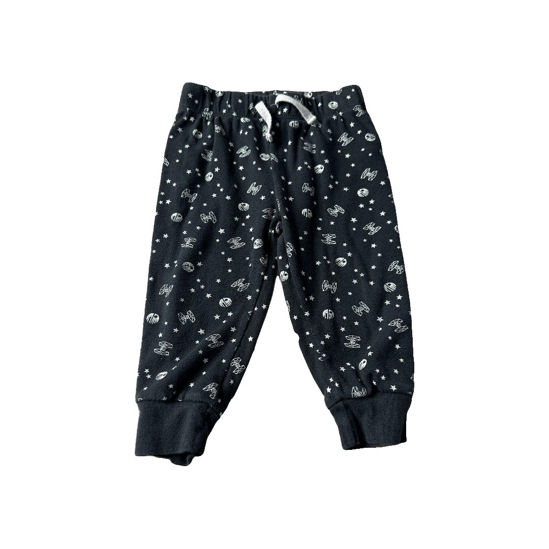 Amazon Essentials Boys Black | Pattern Pants Size: 18 months Black | Pattern
