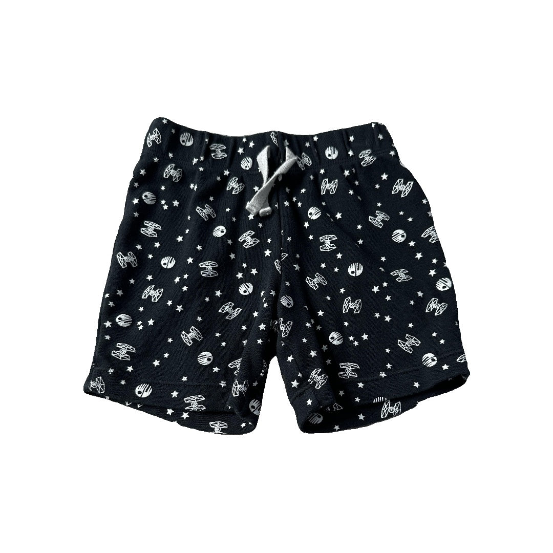 Amazon Essentials Boys Black | Pattern Shorts Size: 18 months Black | Pattern
