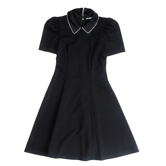 Karl Lagerfield Girls Black | Pearls Dress Size: 0 Black | Pearls