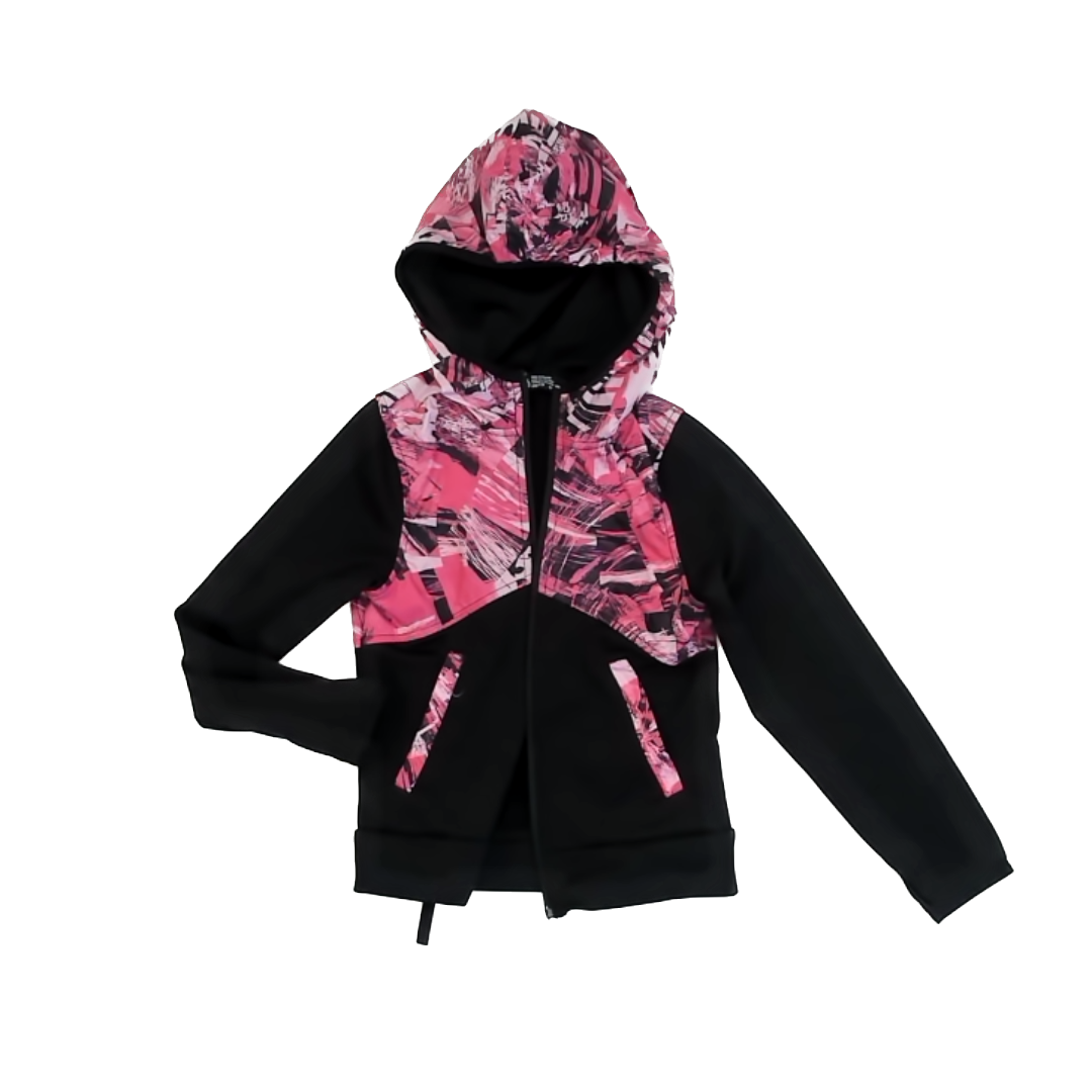 The North Face Girls Black | Pink Jacket Size: XXS (5) Black | Pink
