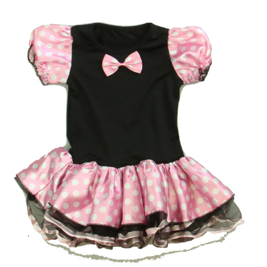 Unknown Brand Girls Black | Pink Costume Size: 2T