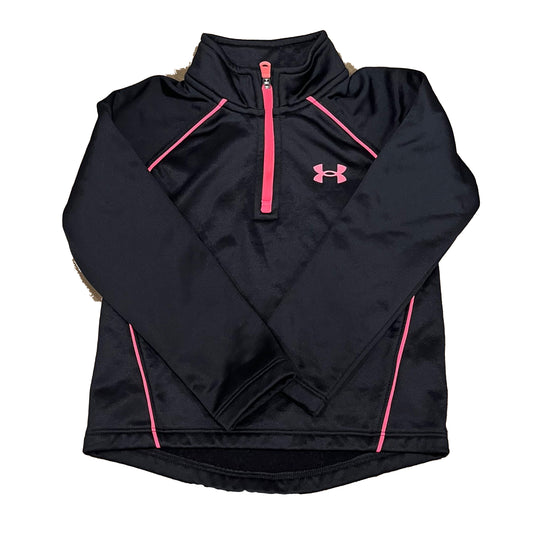 Under Amour Girls Black | Pink Athletic Top Size: 2T Black | Pink