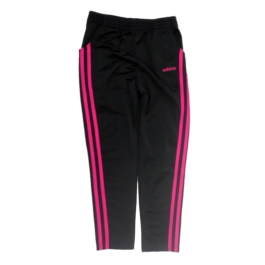 Adidas Girls Black | Pink Athletic Pants Size: 8 Years Black | Pink