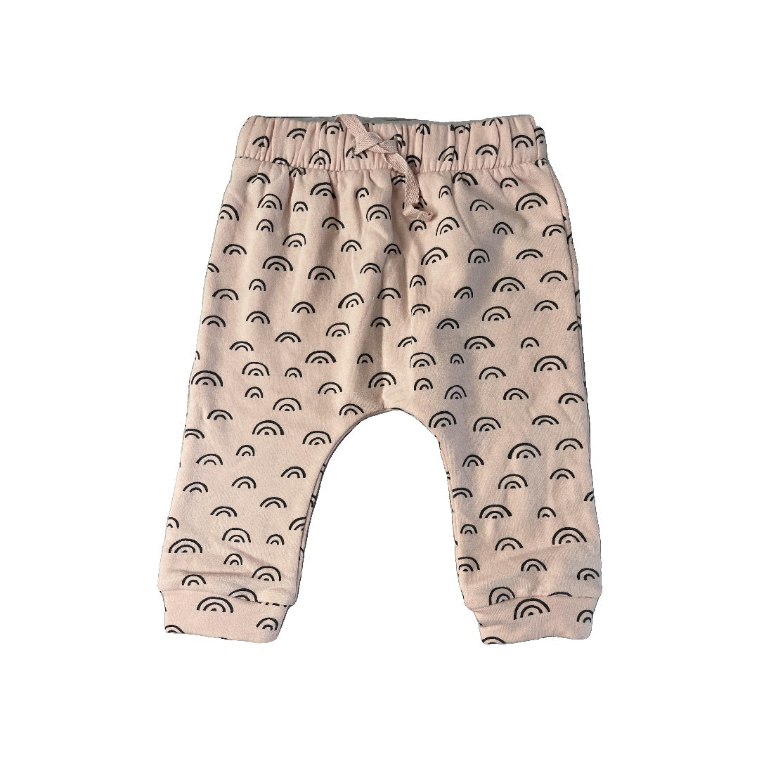 Nordstrom Girls Black | pink Pants Size: 12 months Black | pink