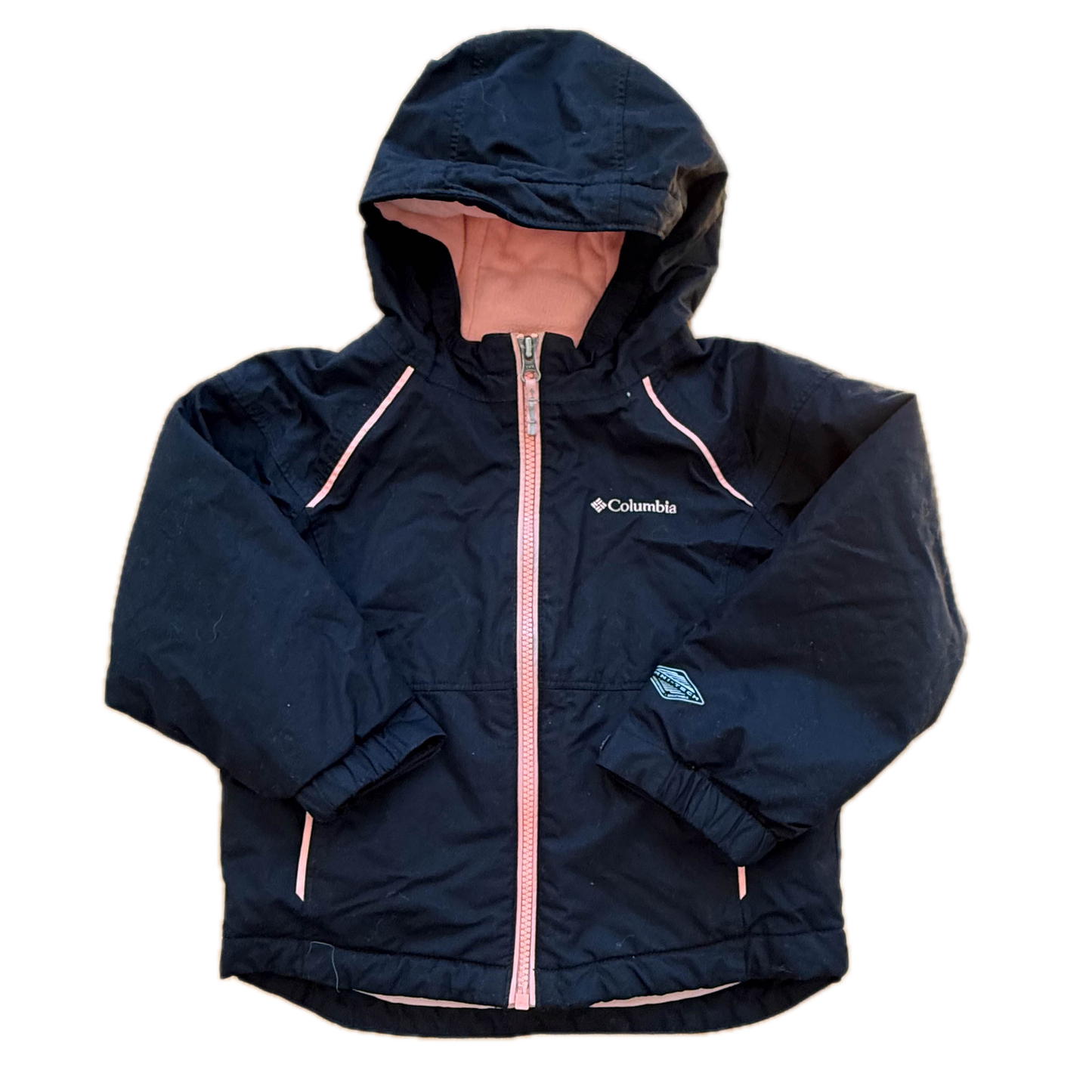 Columbia Girls Black | Pink Jacket Size: 4T Black | Pink