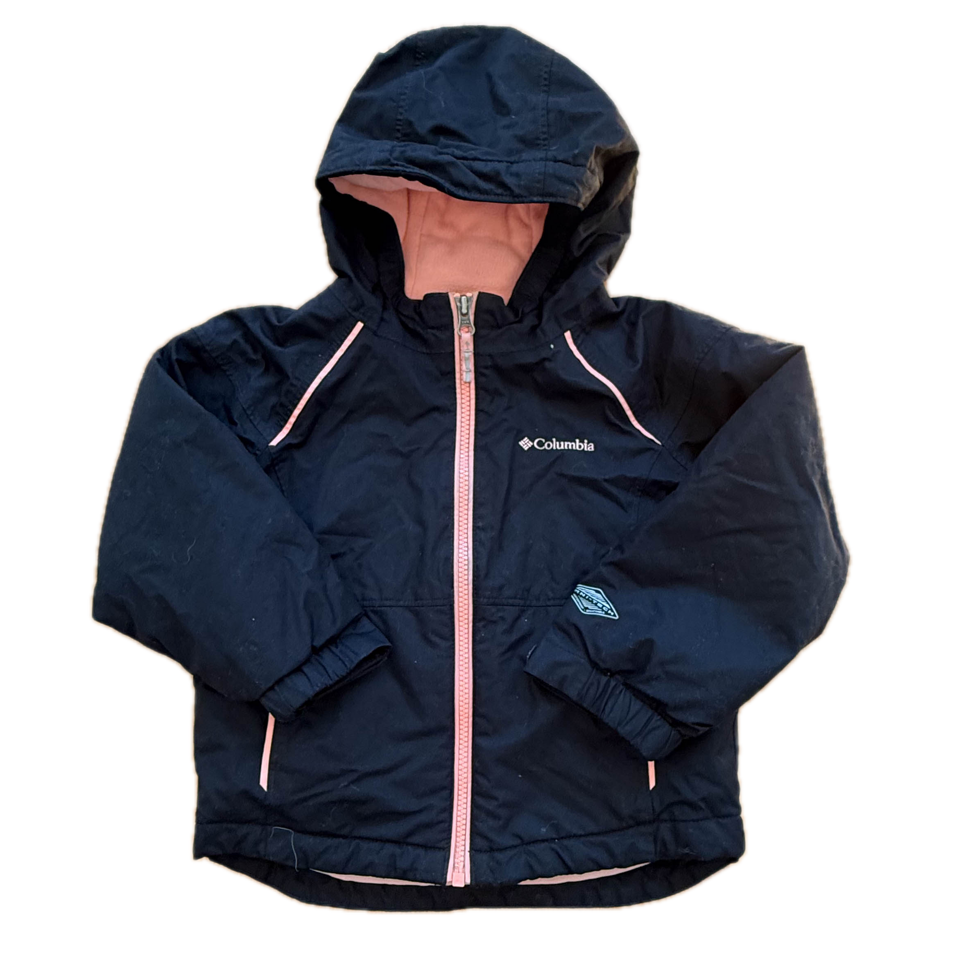 Columbia Girls Black | Pink Jacket Size: 4T Black | Pink