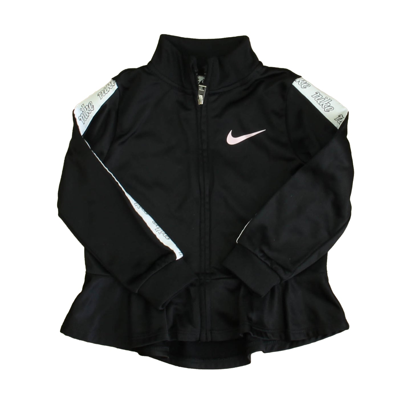 Nike Girls Black | Pink Athletic Top Size: 24 Months Black | Pink