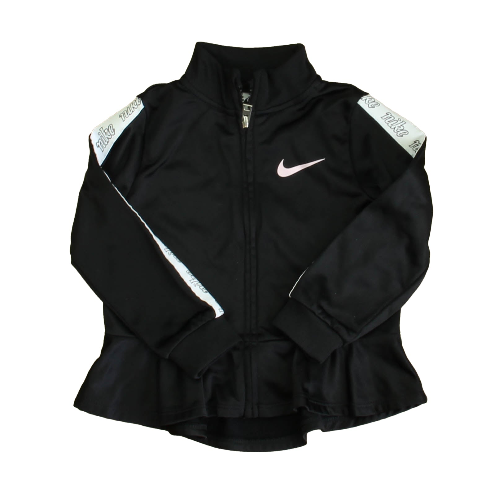 Nike Girls Black | Pink Athletic Top Size: 24 Months Black | Pink