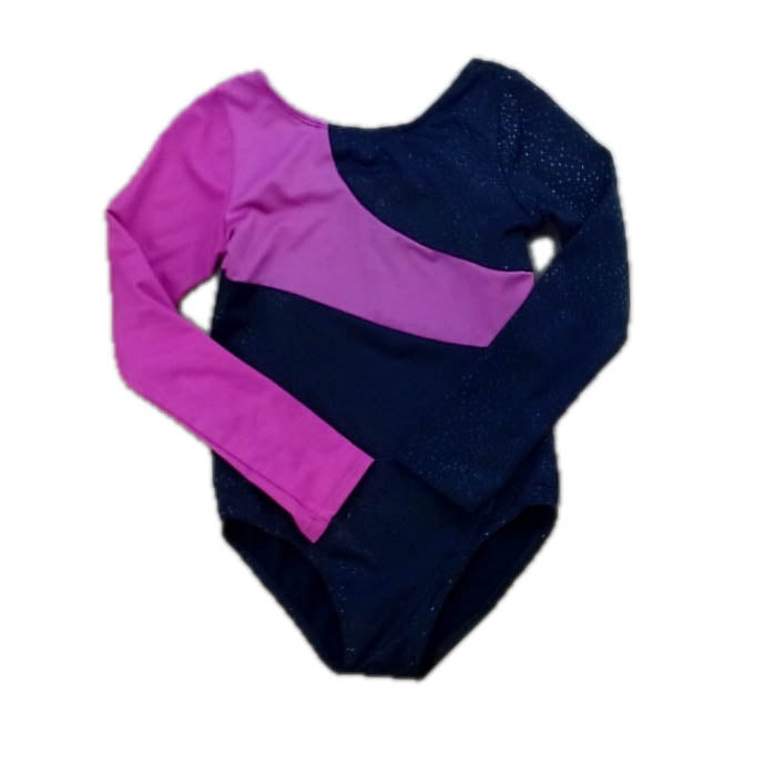 Unknown Brand Girls Black | Pink Leotard Size: 5-6 Years Black | Pink