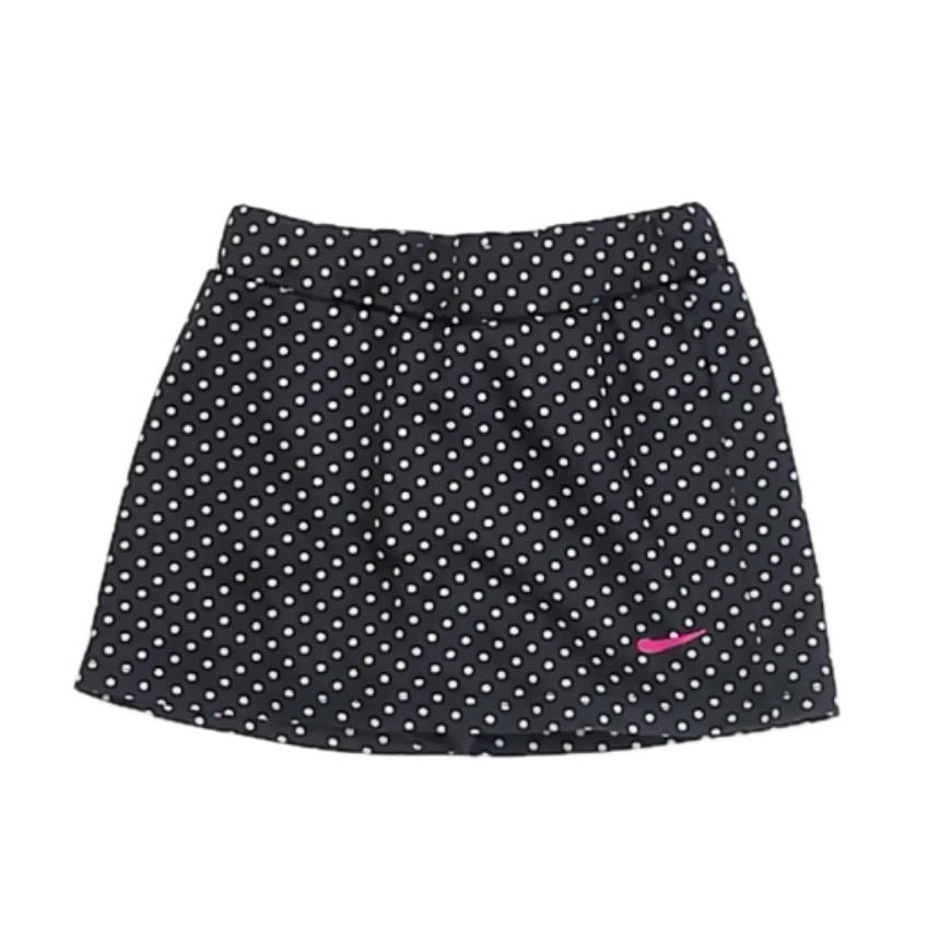 Nike Girls Black Polka Dots Skirt Size: 24 Months Black Polka Dots