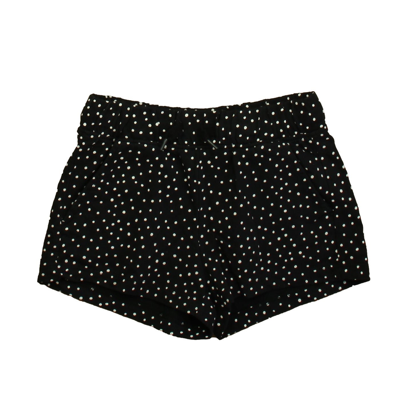 H&M Girls Black Polka Dots Shorts Size: 12 Years