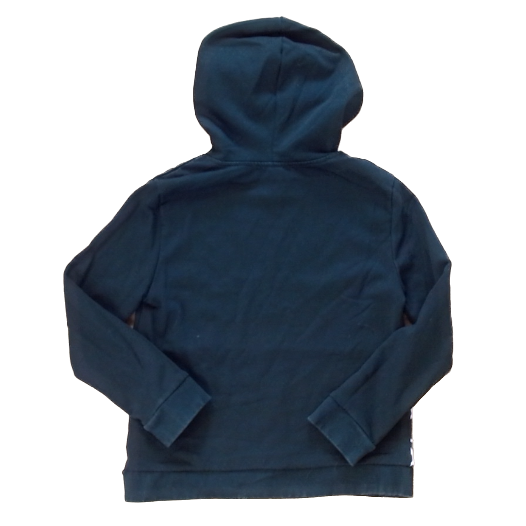 Rockets Of Awesome Girls Black | Purple Leopard Print Hoodie Size: 7 - 10 Years Black | Purple Leopard Print